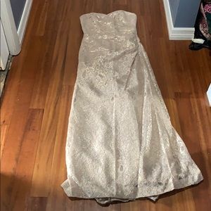 David’s Bridal Lace Dress